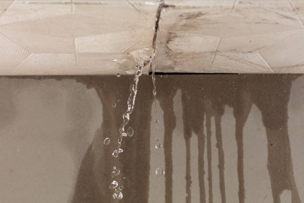 Professional Burst Pipe Cleanup technician working in South Lancaster, MA